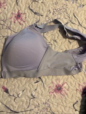 Women's Lavender Wireless Support Bra - Comfortable Everyday Wear